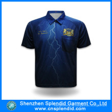 Fashion Polo Shirt von Sublimation für Männer Polo-Shirt